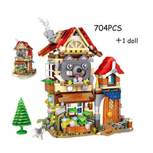 Load image into Gallery viewer, New LOZ Creative Sea Fish Food House Model Building Block MOC Retail Store With Figure Dolls Bricks Sets Boys Toys Kids Gifts
