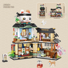 Load image into Gallery viewer, New LOZ Creative Sea Fish Food House Model Building Block MOC Retail Store With Figure Dolls Bricks Sets Boys Toys Kids Gifts
