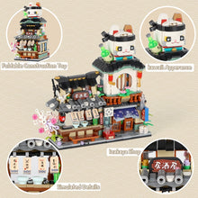 Load image into Gallery viewer, New LOZ Creative Sea Fish Food House Model Building Block MOC Retail Store With Figure Dolls Bricks Sets Boys Toys Kids Gifts
