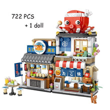 Load image into Gallery viewer, New LOZ Creative Sea Fish Food House Model Building Block MOC Retail Store With Figure Dolls Bricks Sets Boys Toys Kids Gifts
