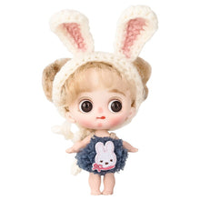 Load image into Gallery viewer, New Mini 1/12 Doll Ball-jointed Boy Girl OB11 Doll Curly Wig With Cute expression Face 10cm Surprise Dolls Toys Gift For Girls
