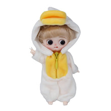 Load image into Gallery viewer, New Mini 1/12 Doll Ball-jointed Boy Girl OB11 Doll Curly Wig With Cute expression Face 10cm Surprise Dolls Toys Gift For Girls
