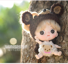 Load image into Gallery viewer, New Mini 1/12 Doll Ball-jointed Boy Girl OB11 Doll Curly Wig With Cute expression Face 10cm Surprise Dolls Toys Gift For Girls
