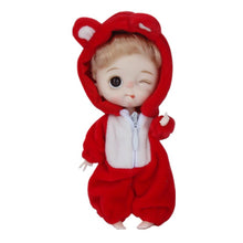 Load image into Gallery viewer, New Mini 1/12 Doll Ball-jointed Boy Girl OB11 Doll Curly Wig With Cute expression Face 10cm Surprise Dolls Toys Gift For Girls
