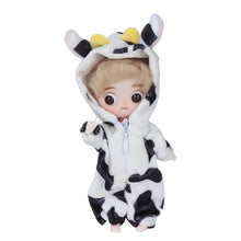 Load image into Gallery viewer, New Mini 1/12 Doll Ball-jointed Boy Girl OB11 Doll Curly Wig With Cute expression Face 10cm Surprise Dolls Toys Gift For Girls
