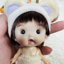 Load image into Gallery viewer, New Mini 1/12 Doll Cute Surprise Face Boy Girl OB11 Doll Blue Green Eyeballs with Clothes 10CM Dolls Toys Gift for Girls
