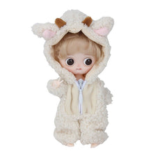 Load image into Gallery viewer, New OB11 Doll and Clothes Dress Up BJD 1/12 Doll Mini 10cm 13cm Dolls Ornaments Cute Face Toys
