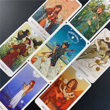 Load image into Gallery viewer, New Oracle Tarot Cards Pocket Deck English Version Entertainment Board Family Party Playing Game
