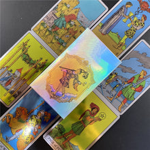 Load image into Gallery viewer, New Oracle Tarot Cards Pocket Deck English Version Entertainment Board Family Party Playing Game
