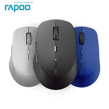 Load image into Gallery viewer, New Rapoo Multi-mode Silent Wireless Mouse with 1600DPI Bluetooth-compatible and 2.4GHz for Three Devices Connection
