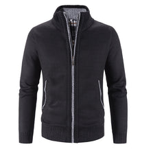 Load image into Gallery viewer, Knitted Sweater Men Fashion Slim Fit Cardigan Men Causal Sweaters Coats Solid Single Breasted Cardigan men

