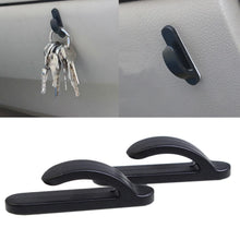 Load image into Gallery viewer, 2Pcs Convenient Black Auto SUV Car Truck Self Adhesive Hook Hanger Bag Purse Organizer Holder #276465
