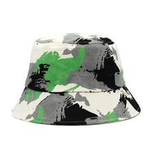 Load image into Gallery viewer, Summer Letter Print Cotton Bucket Hats for Women Men Outdoor Sun Protection Fisherman Cap Hip Hop Lady Fashion Panama Hat
