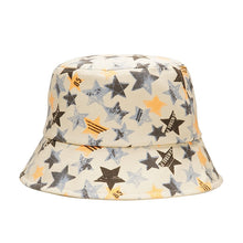 Load image into Gallery viewer, Summer Letter Print Cotton Bucket Hats for Women Men Outdoor Sun Protection Fisherman Cap Hip Hop Lady Fashion Panama Hat
