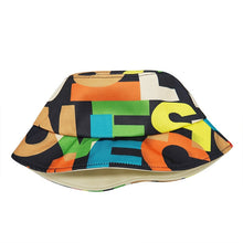 Load image into Gallery viewer, Summer Letter Print Cotton Bucket Hats for Women Men Outdoor Sun Protection Fisherman Cap Hip Hop Lady Fashion Panama Hat
