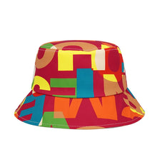 Load image into Gallery viewer, Summer Letter Print Cotton Bucket Hats for Women Men Outdoor Sun Protection Fisherman Cap Hip Hop Lady Fashion Panama Hat

