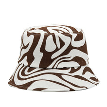 Load image into Gallery viewer, Summer Letter Print Cotton Bucket Hats for Women Men Outdoor Sun Protection Fisherman Cap Hip Hop Lady Fashion Panama Hat

