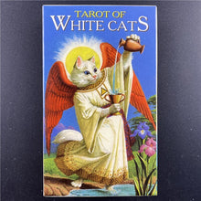 Load image into Gallery viewer, New Tarot of White cats Oracle Full English Family Party Board Game In High quality
