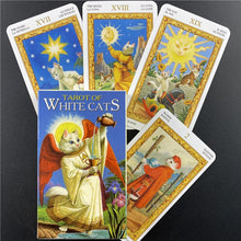 Load image into Gallery viewer, New Tarot of White cats Oracle Full English Family Party Board Game In High quality
