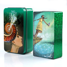 Load image into Gallery viewer, New Upgrade Light Seers Tarot Oracle Cards 78 Cards Tin Metal Box Party Personal Entertainment Women Girls Cards Game 23 Style
