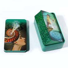 Load image into Gallery viewer, New Upgrade Light Seers Tarot Oracle Cards 78 Cards Tin Metal Box Party Personal Entertainment Women Girls Cards Game 23 Style
