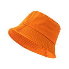 Load image into Gallery viewer, Women's Bucket Hat Unisex Summer Sunscreen Panama Hats Hip Hop Cap Cotton Solid Color Fisherman Hat Bob Outdoor Beach Caps
