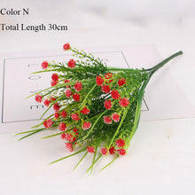 Load image into Gallery viewer, Beautiful 25 heads/bouquet mini artificial calla with leaf plastic fake lily Aquatic plants home room decoration flower
