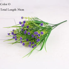 Load image into Gallery viewer, Beautiful 25 heads/bouquet mini artificial calla with leaf plastic fake lily Aquatic plants home room decoration flower
