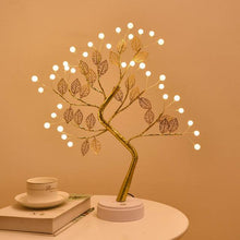 Load image into Gallery viewer, Led Fairy Night Light LED Christmas Tree Night Lamp Battery USB Operated Bedside Study Lamp For Room Desk Holiday Lighting Decor
