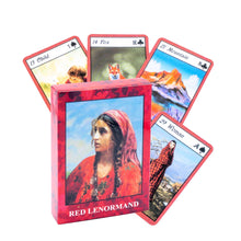 Load image into Gallery viewer, Newest clair de lenormand oracle cards Fate Divination Tarot Card Board Game With Online Guidebook For Adult Children Game
