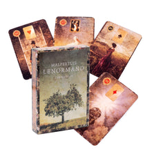 Load image into Gallery viewer, Newest clair de lenormand oracle cards Fate Divination Tarot Card Board Game With Online Guidebook For Adult Children Game

