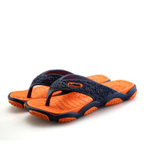 Load image into Gallery viewer, Summer Big Size Youth Slippers Men Massage Non-Slip Cool Outside Flip Flops Breathable Thick-Soled Toe Sandals

