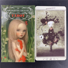 Load image into Gallery viewer, Nicoletta Ceccoli Tarot Deck Cards Five Languages Beginners Set Divination 78 Card Full Color Card Game Board With PDF Guidebook
