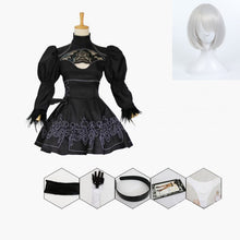Load image into Gallery viewer, Nier Automata Cosplay Costume Yorha 2B sexy Outfit Games Suit Women Role Play Costumes Girls Halloween Party Fancy Dress
