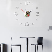 Load image into Gallery viewer, Wall Clock   Home Modern Decoration Crystal Mirror Vinyl Art Sticker Digital Display Home Use Art Modern European Style
