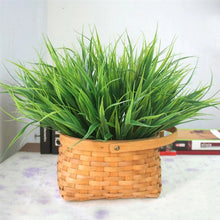 Load image into Gallery viewer, 5PCS Artificial Grass Plant Decorative Bendable Fake Plant Fake Grass Plant for Home Office Table Garden Wedding Party Decor
