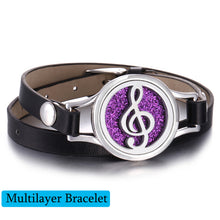 Load image into Gallery viewer, New Tree of Life aromatherapy bracelet Essential Oil Diffuser Bracelet Perfume Locket Leather Bracelets for Women Wristbands
