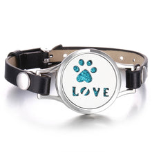 Load image into Gallery viewer, New Tree of Life aromatherapy bracelet Essential Oil Diffuser Bracelet Perfume Locket Leather Bracelets for Women Wristbands
