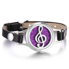 Load image into Gallery viewer, New Tree of Life aromatherapy bracelet Essential Oil Diffuser Bracelet Perfume Locket Leather Bracelets for Women Wristbands
