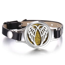 Load image into Gallery viewer, New Tree of Life aromatherapy bracelet Essential Oil Diffuser Bracelet Perfume Locket Leather Bracelets for Women Wristbands
