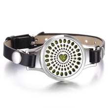 Load image into Gallery viewer, New Tree of Life aromatherapy bracelet Essential Oil Diffuser Bracelet Perfume Locket Leather Bracelets for Women Wristbands
