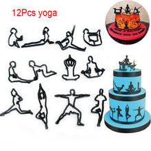 Load image into Gallery viewer, Fondant Cake Decorating Molds Set Plastic Cookie Cutter Pastry Biscuit Baking Tools wedding Music family animals balloon
