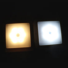 Load image into Gallery viewer, Night light LED motion sensor light intelligent PIR for bathroom bedside corridor aisle toilet staircase cabinet lighting
