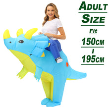 Load image into Gallery viewer, Inflatable Dinosaur Costume Alien Sumo Party Costumes Unicorn Suit Dress Cosplay Disfraz Halloween Costumes For Adult Kids
