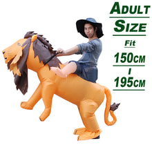 Load image into Gallery viewer, Inflatable Dinosaur Costume Alien Sumo Party Costumes Unicorn Suit Dress Cosplay Disfraz Halloween Costumes For Adult Kids
