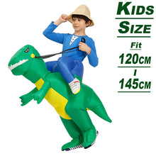 Load image into Gallery viewer, Inflatable Dinosaur Costume Alien Sumo Party Costumes Unicorn Suit Dress Cosplay Disfraz Halloween Costumes For Adult Kids
