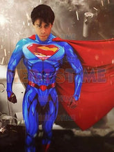 Load image into Gallery viewer, 52 Cosplay Costume Classic Zentai Suit Anime Men Boys Male Blue Adults Kids Superhero Halloween Bodysuit
