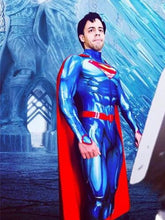 Load image into Gallery viewer, 52 Cosplay Costume Classic Zentai Suit Anime Men Boys Male Blue Adults Kids Superhero Halloween Bodysuit
