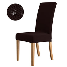 Load image into Gallery viewer, Waterproof Elastic Jacquard Chair Cover for Dining Room Chair Covers for Chairs Kitchen Wedding Hotel Banquet Protector Seat
