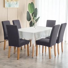 Load image into Gallery viewer, Waterproof Elastic Jacquard Chair Cover for Dining Room Chair Covers for Chairs Kitchen Wedding Hotel Banquet Protector Seat

